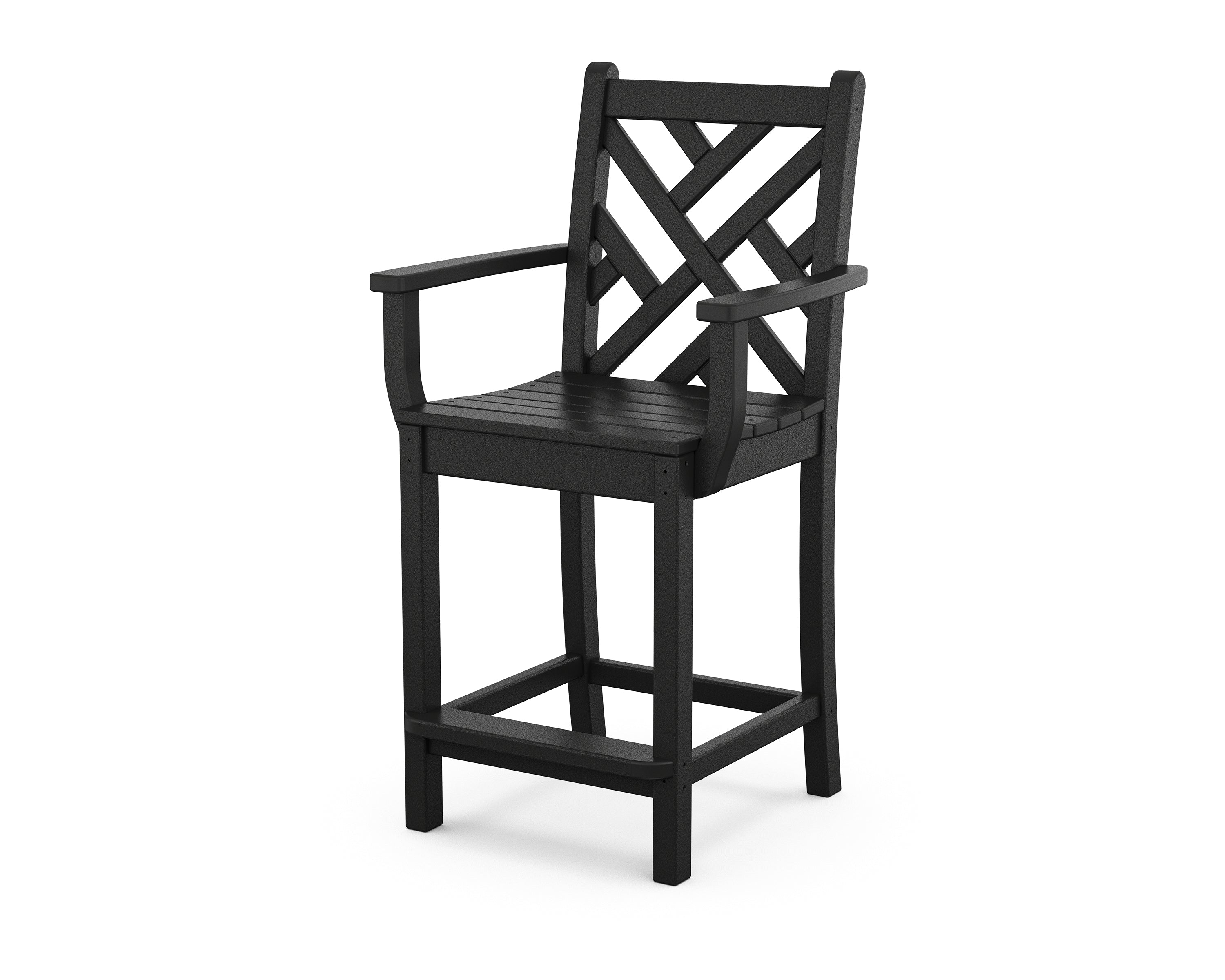 POLYWOOD Chippendale Counter Arm Chair