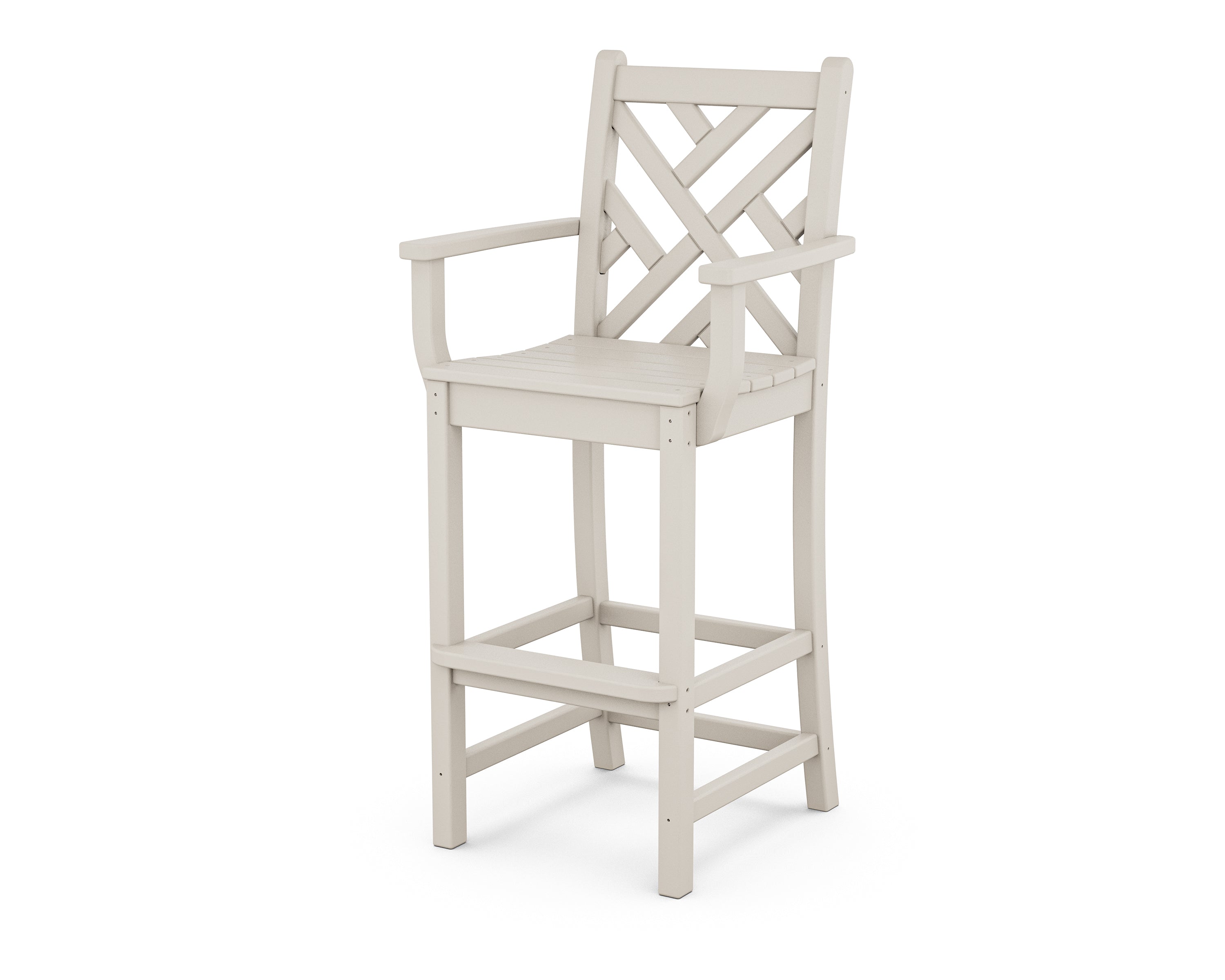 POLYWOOD Chippendale Bar Arm Chair