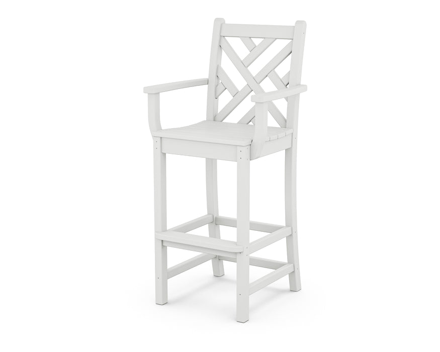 POLYWOOD Chippendale Bar Arm Chair