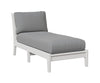 Berlin Gardens Classic Terrace Armless Chaise Lounge