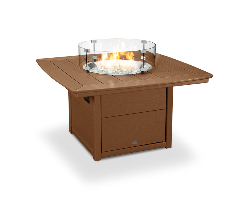 POLYWOOD Nautical 42" Fire Pit Table