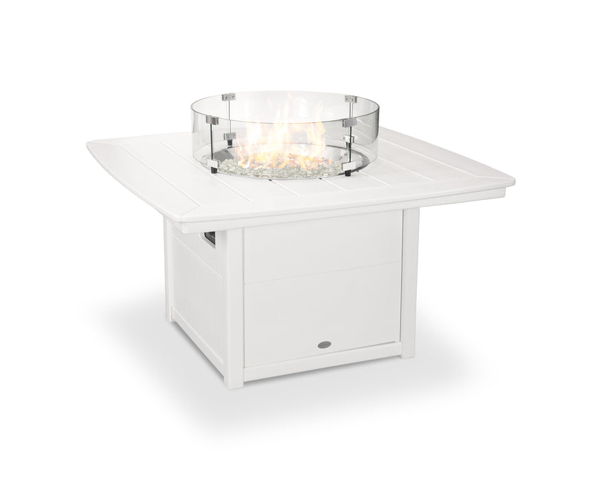POLYWOOD Nautical 42" Fire Pit Table