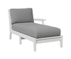 Berlin Gardens Classic Terrace Left Arm Chaise Lounge