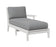 Berlin Gardens Classic Terrace Left Arm Chaise Lounge