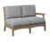 Berlin Gardens Classic Terrace Left Arm Loveseat