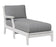 Berlin Gardens Classic Terrace Right Arm Chaise Lounge