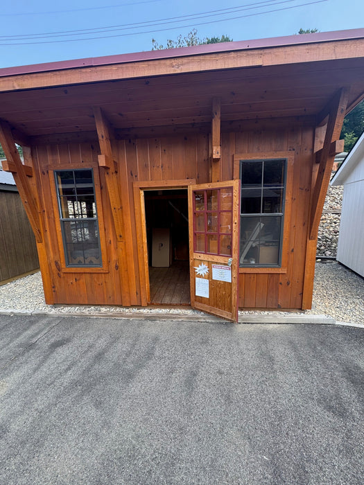 10 x 14 Solid Pine Studio Shed