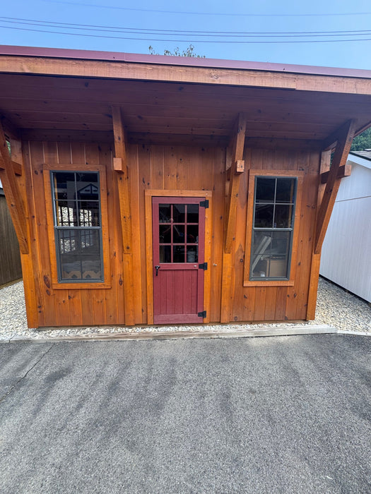 10 x 14 Solid Pine Studio Shed