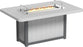 LuxCraft Lumin Fire Table 79″ Rectangular Counter Height