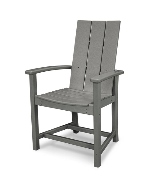 POLYWOOD Modern Adirondack Dining Chair