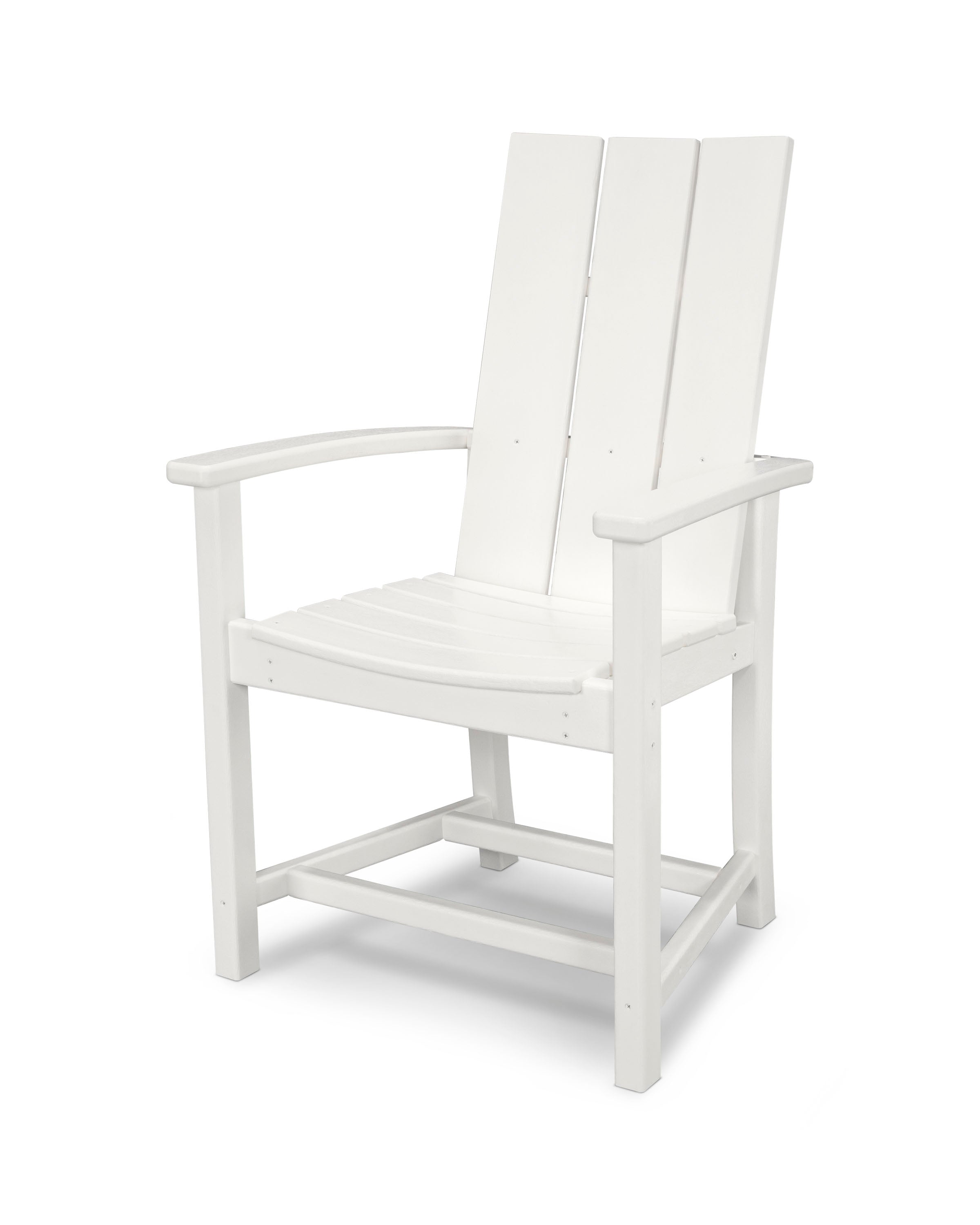POLYWOOD Modern Adirondack Dining Chair