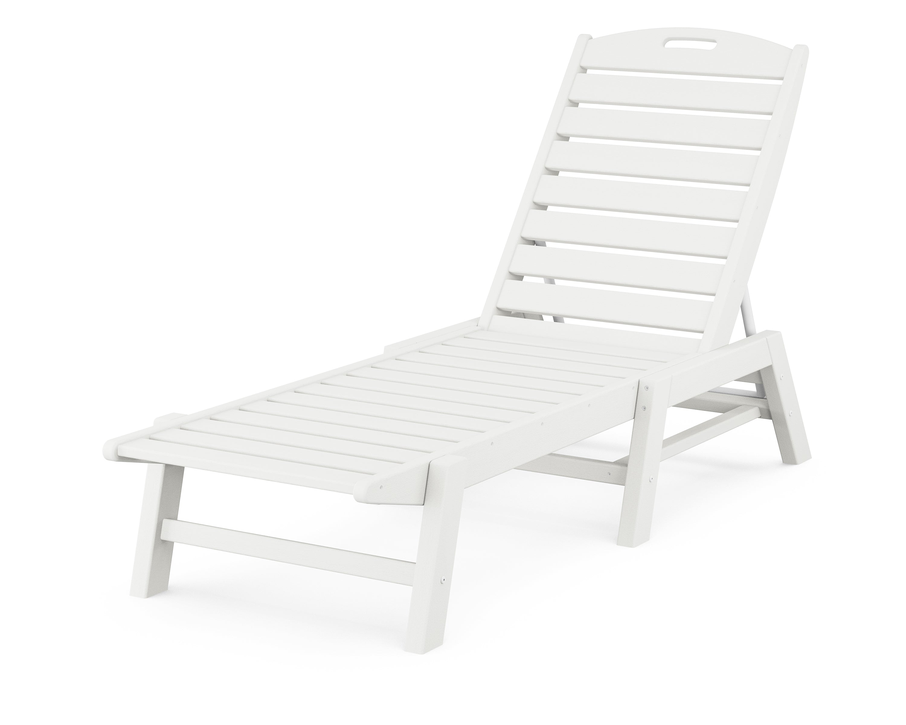 POLYWOOD Nautical Chaise - Stackable