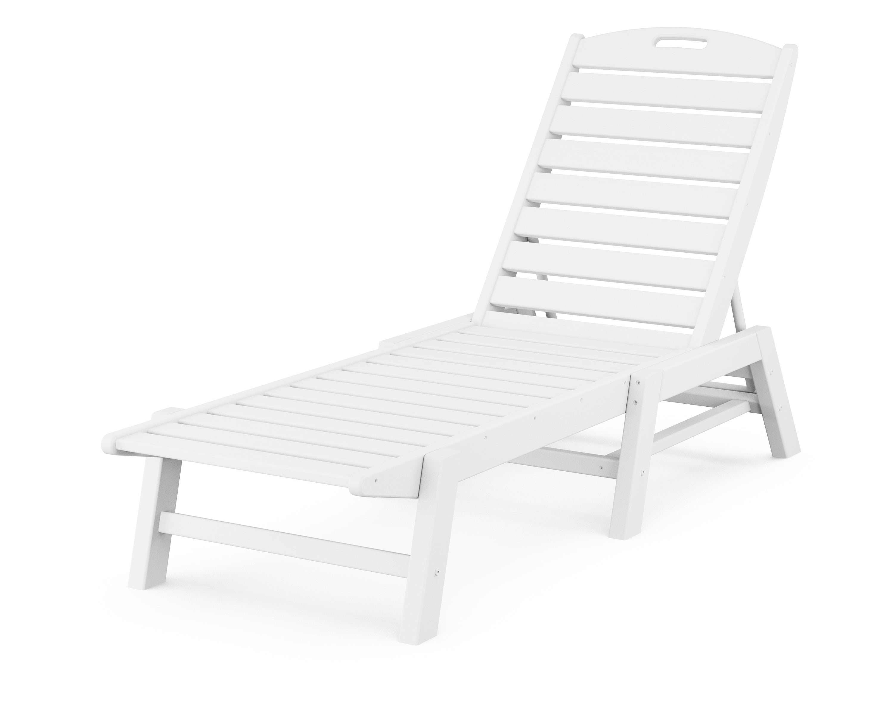 POLYWOOD Nautical Chaise - Stackable