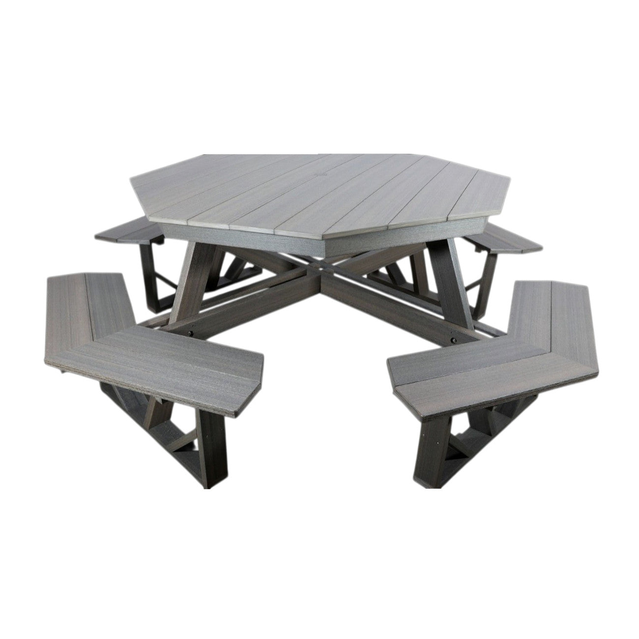 Amish Yard Octagon Picnic Table