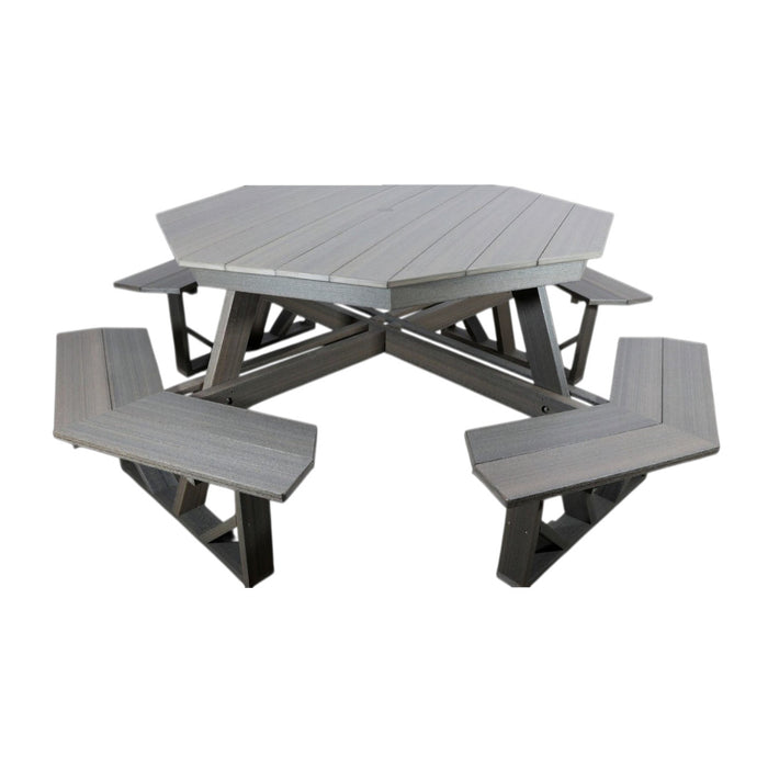 Amish Yard Octagon Picnic Table