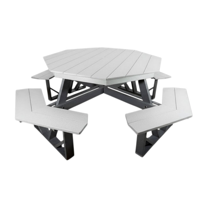 Amish Yard Octagon Picnic Table