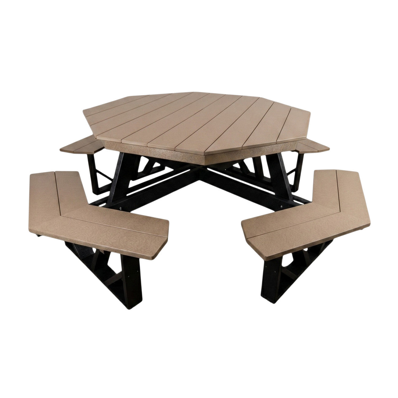 Amish Yard Octagon Picnic Table