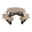 Amish Yard Octagon Picnic Table
