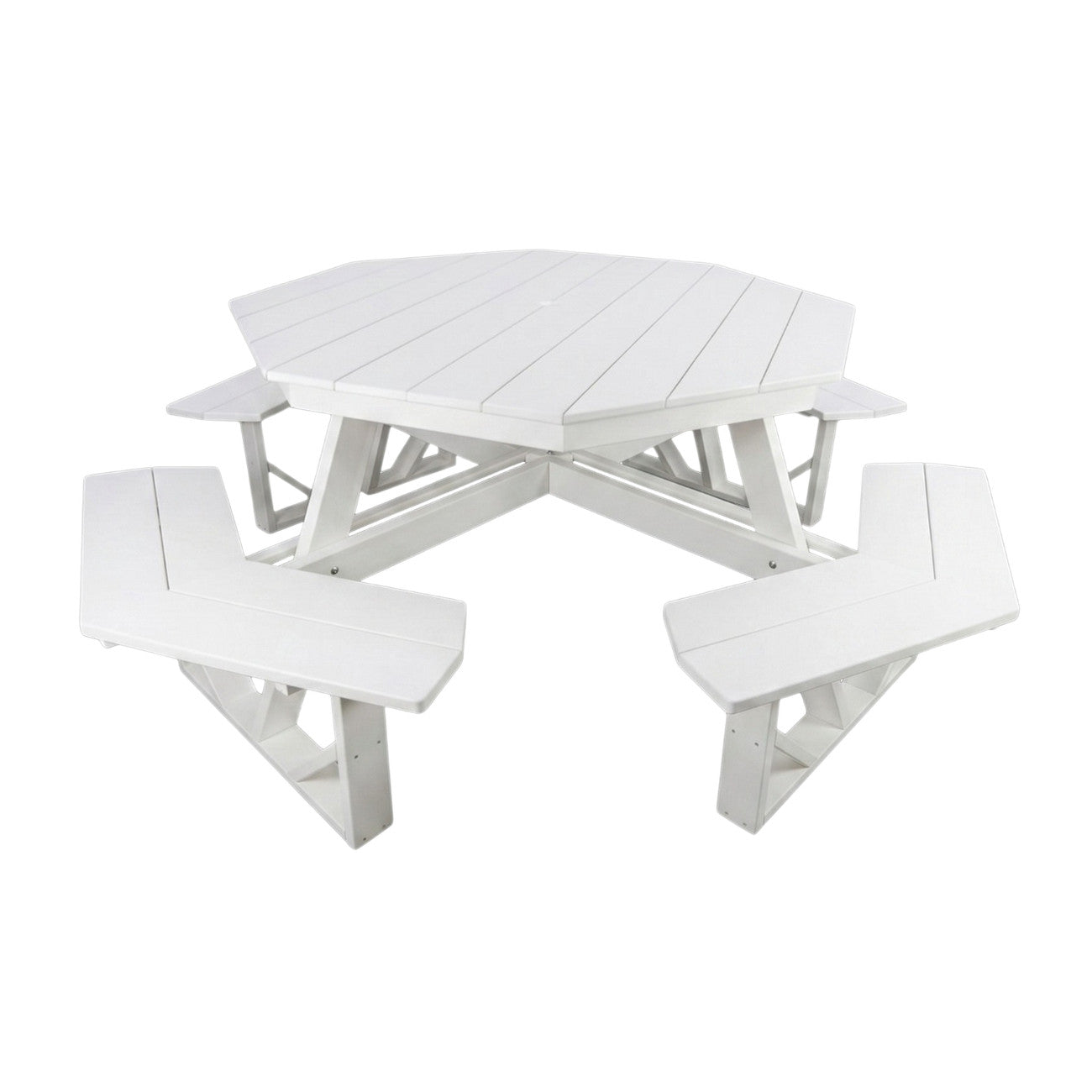 Amish Yard Octagon Picnic Table