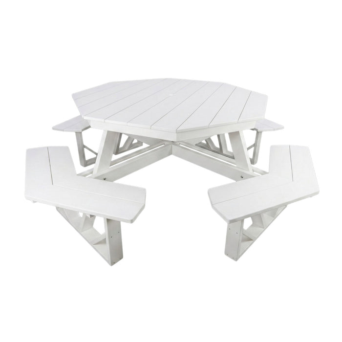 Amish Yard Octagon Picnic Table