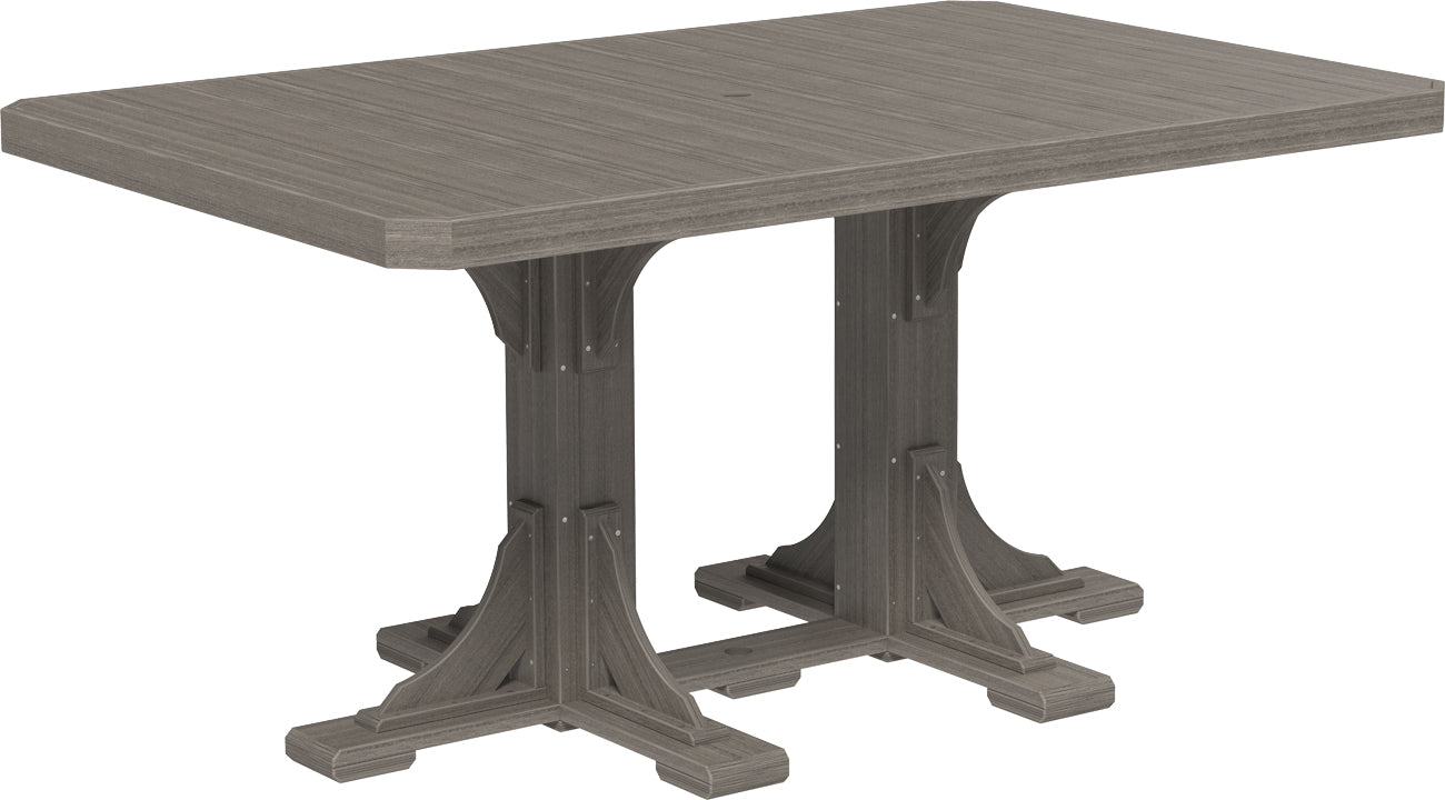 LuxCraft 4' x 6' Rectangular Table - Counter Height