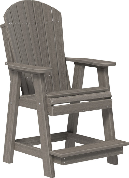LuxCraft Adirondack Balcony Chair Amish Yard
