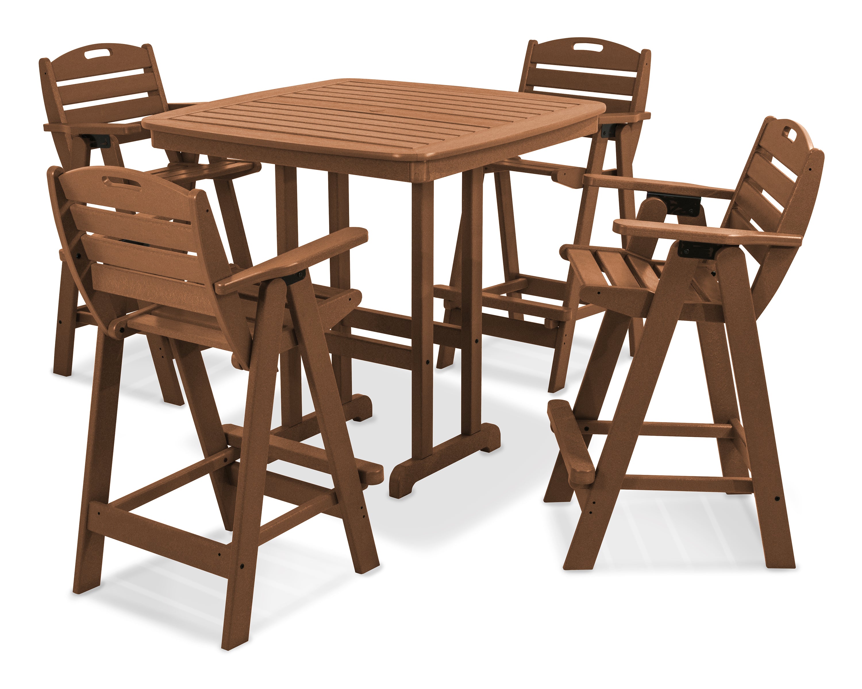 POLYWOOD Nautical 5-Piece Bar Set