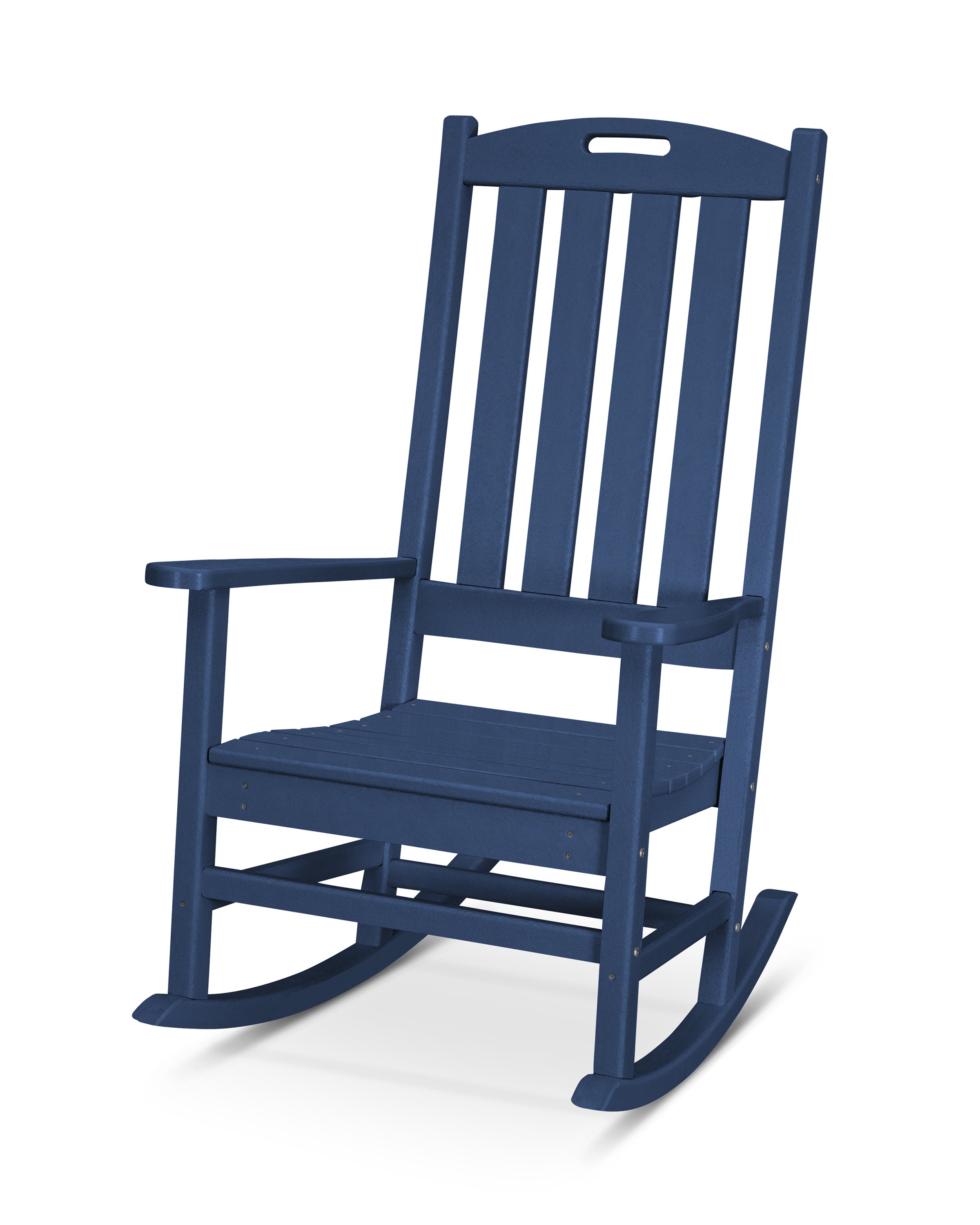 POLYWOOD Nautical Porch Rocking Chair