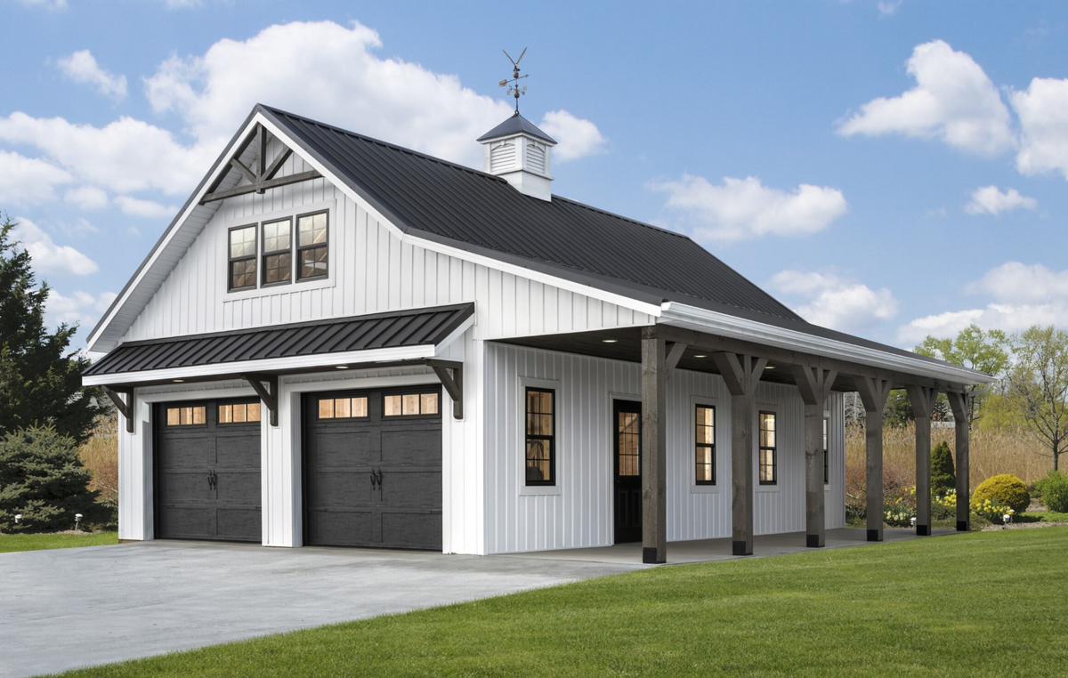 Willow Creek Garage - Amish Yard, image size:1200x762