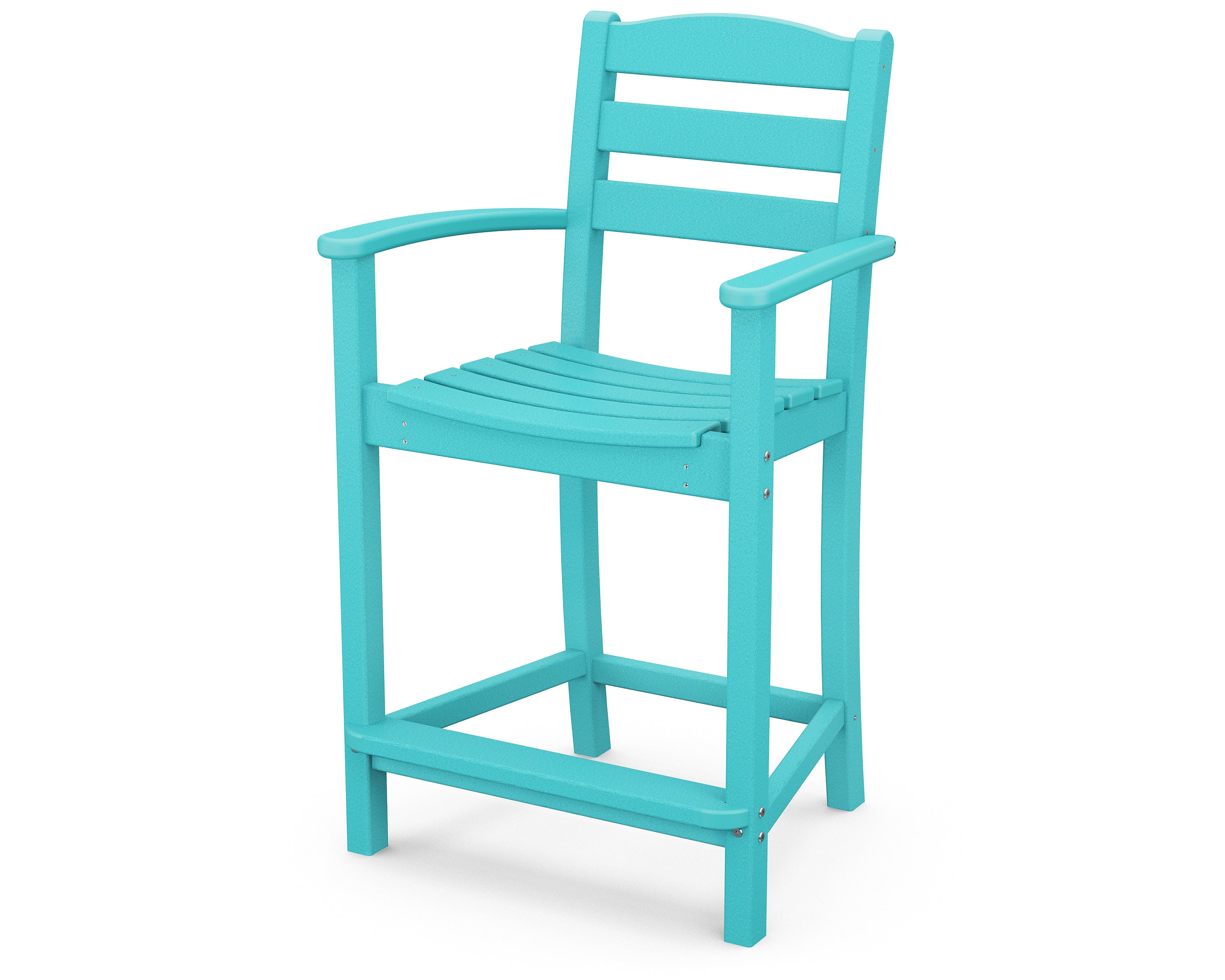 POLYWOOD La Casa Cafe Counter Arm Chair