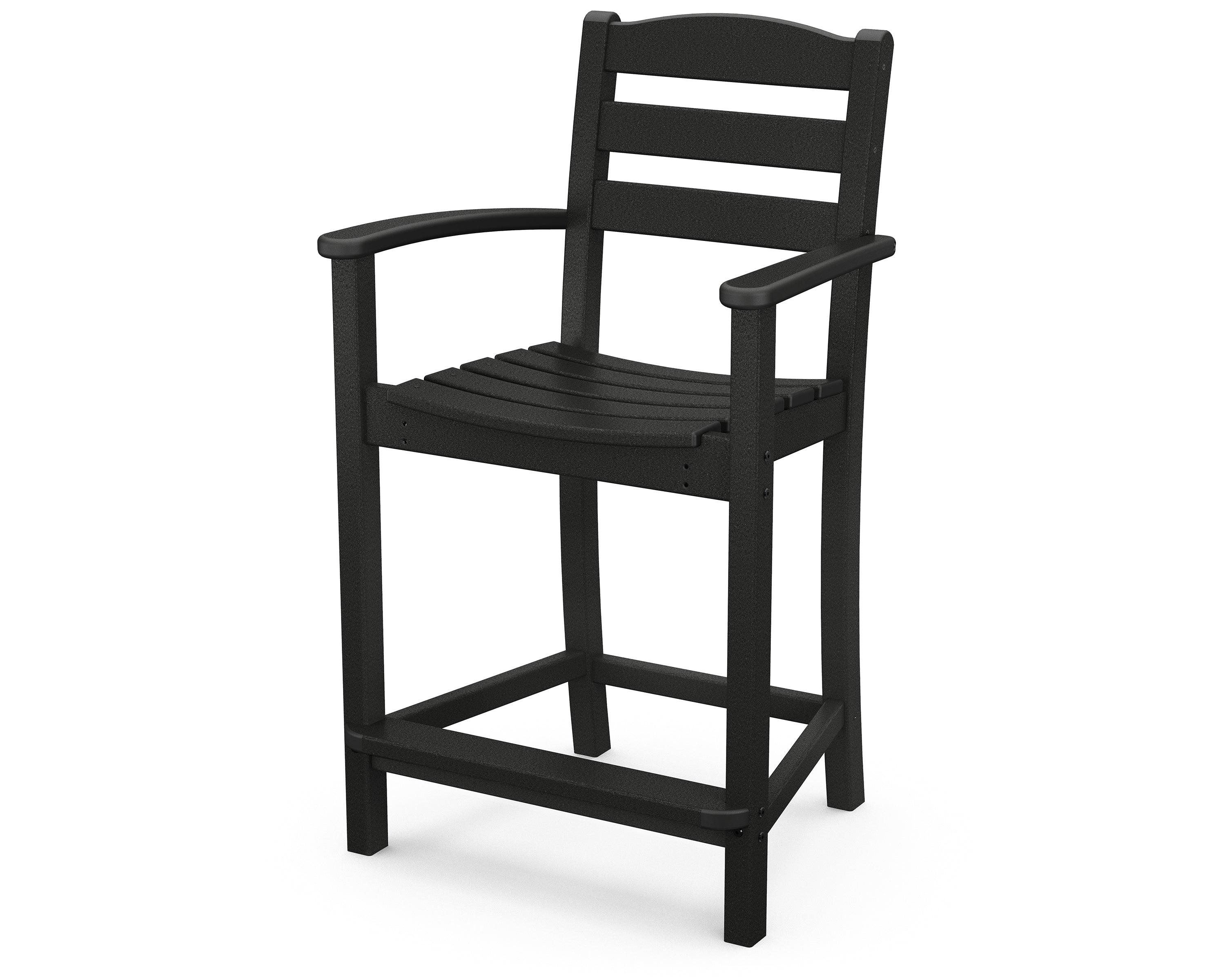 POLYWOOD La Casa Cafe Counter Arm Chair