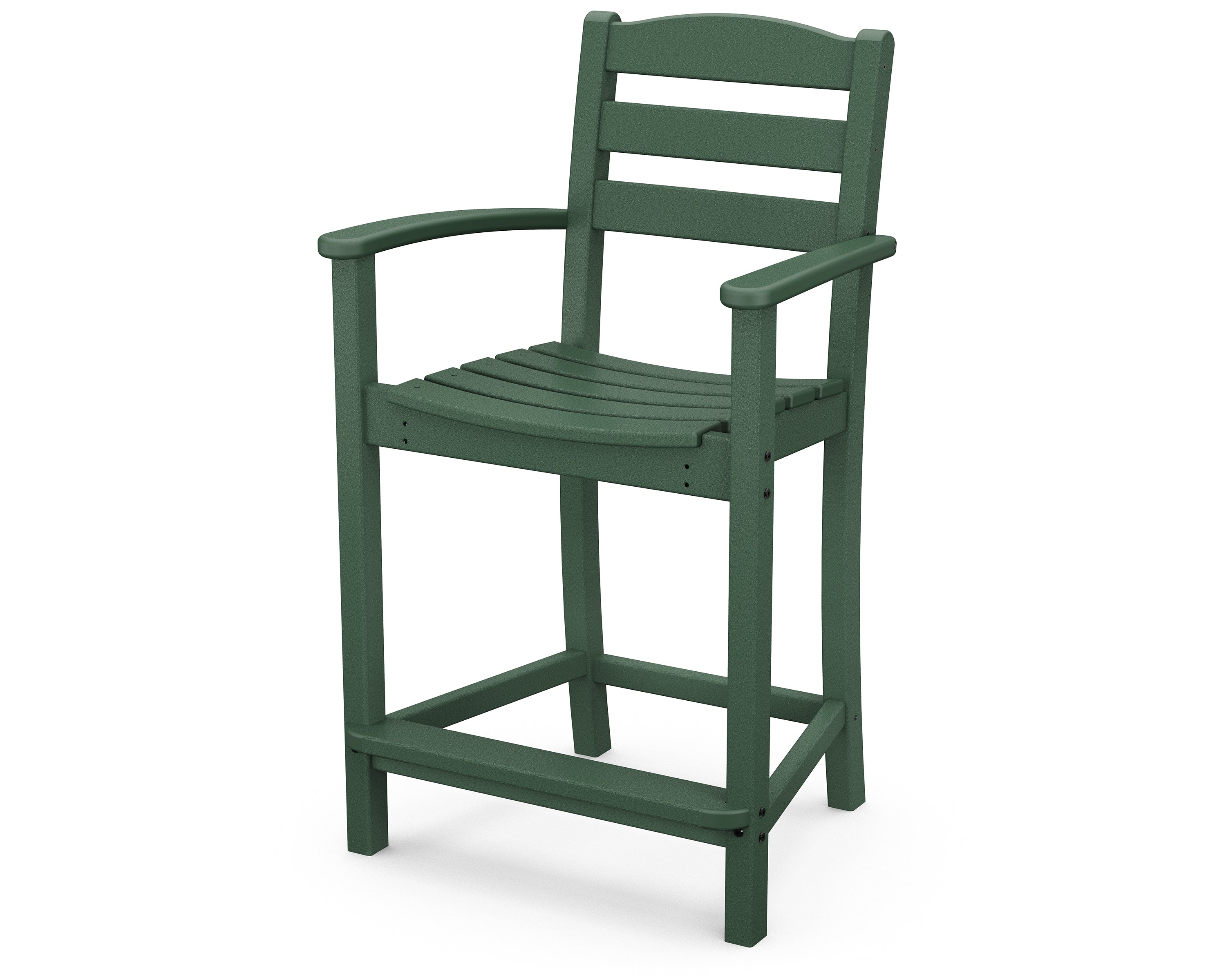 POLYWOOD La Casa Cafe Counter Arm Chair