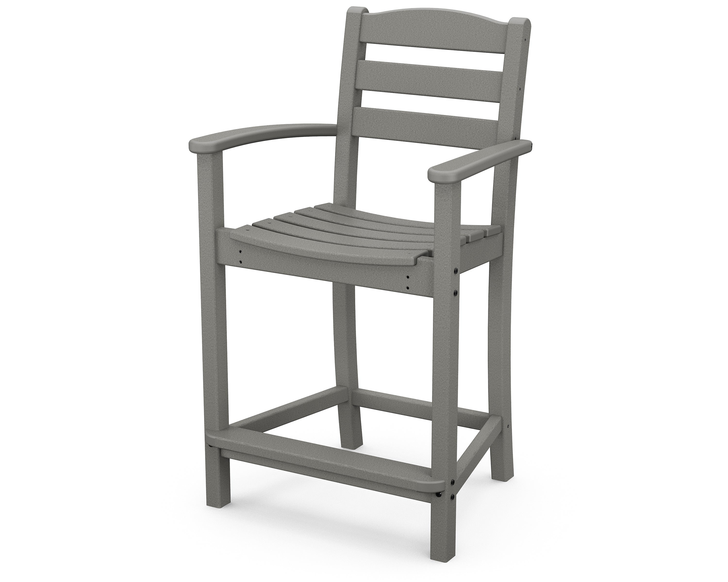 POLYWOOD La Casa Cafe Counter Arm Chair