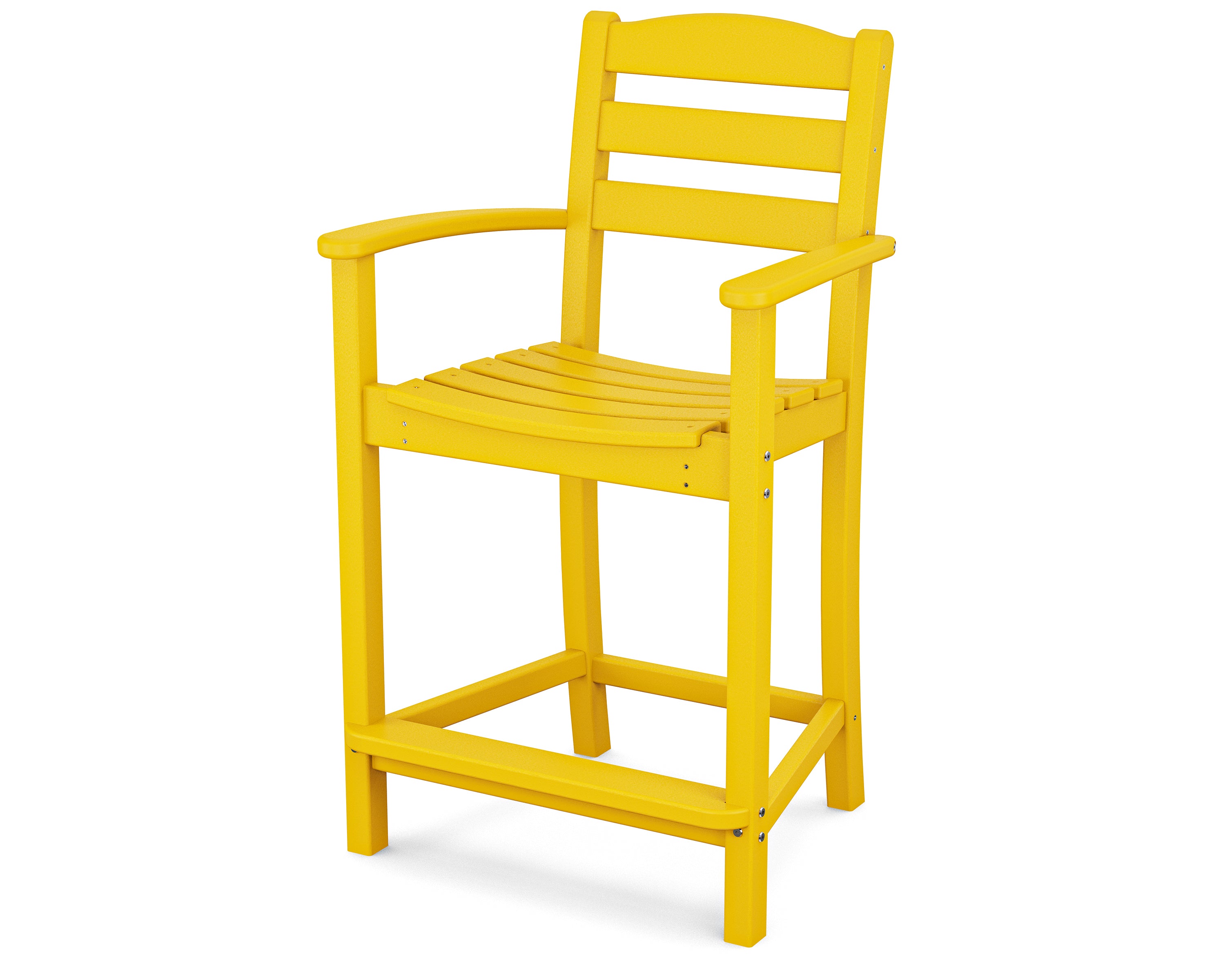 POLYWOOD La Casa Cafe Counter Arm Chair