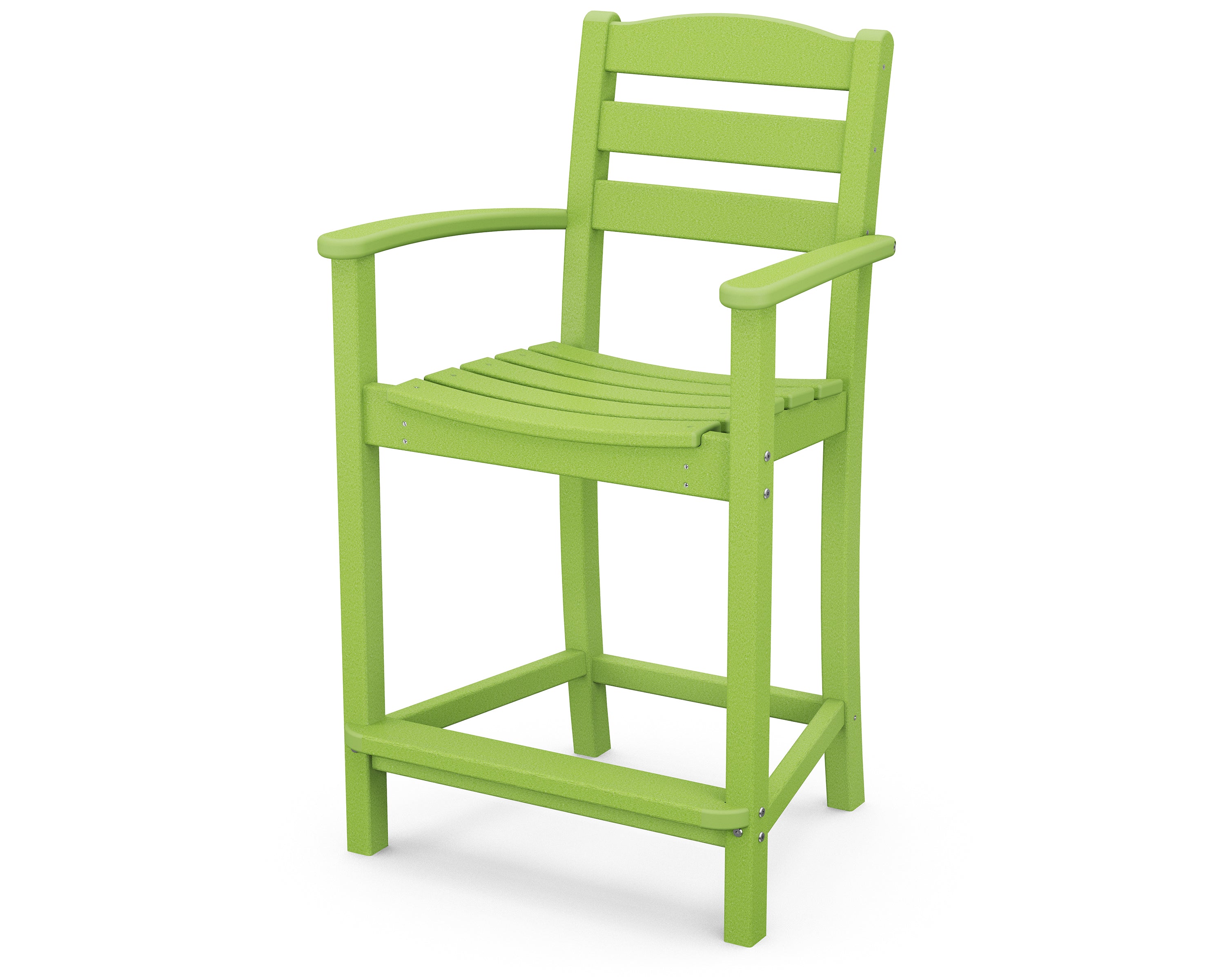 POLYWOOD La Casa Cafe Counter Arm Chair