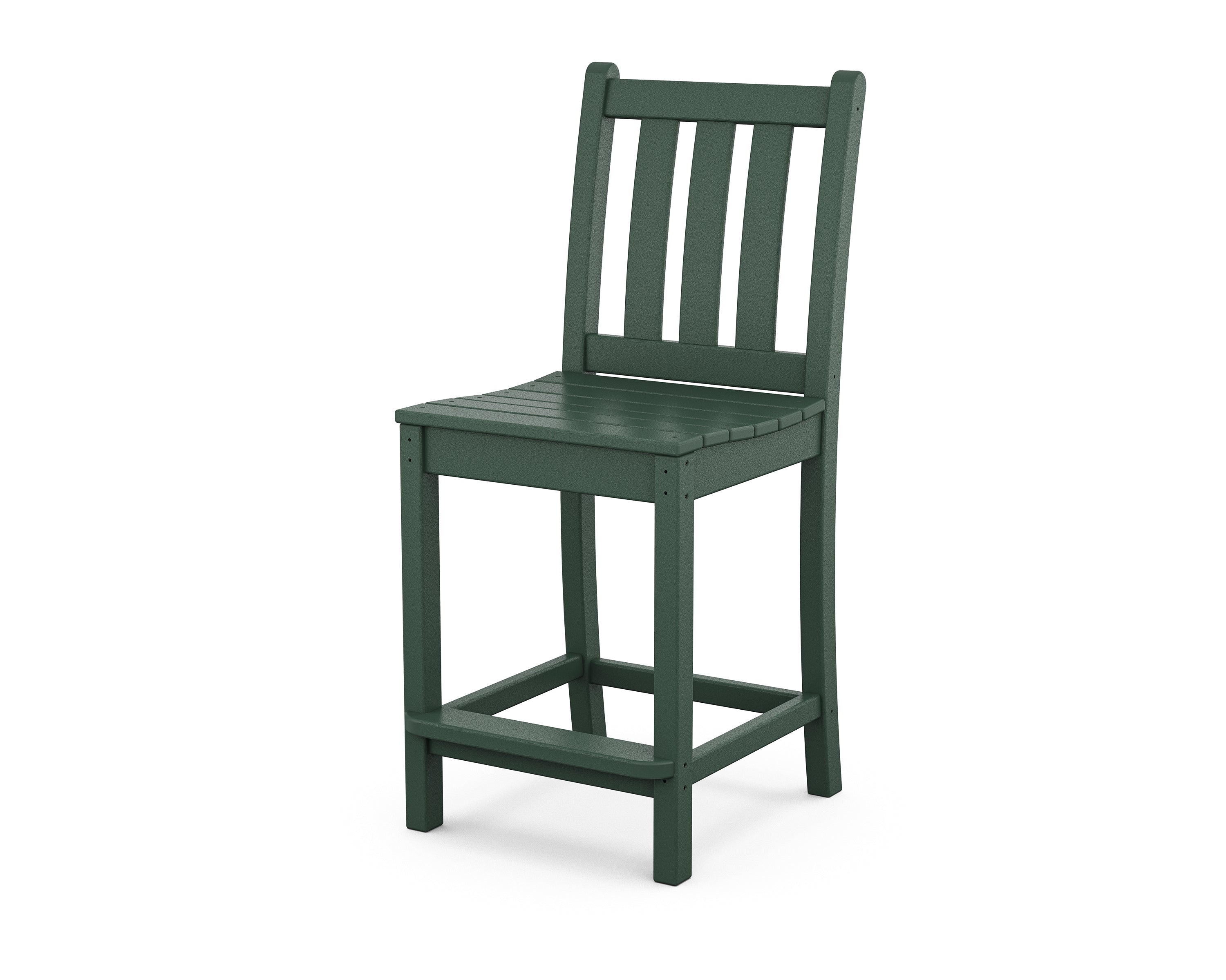 POLYWOOD Traditional Garden Counter Side Chair