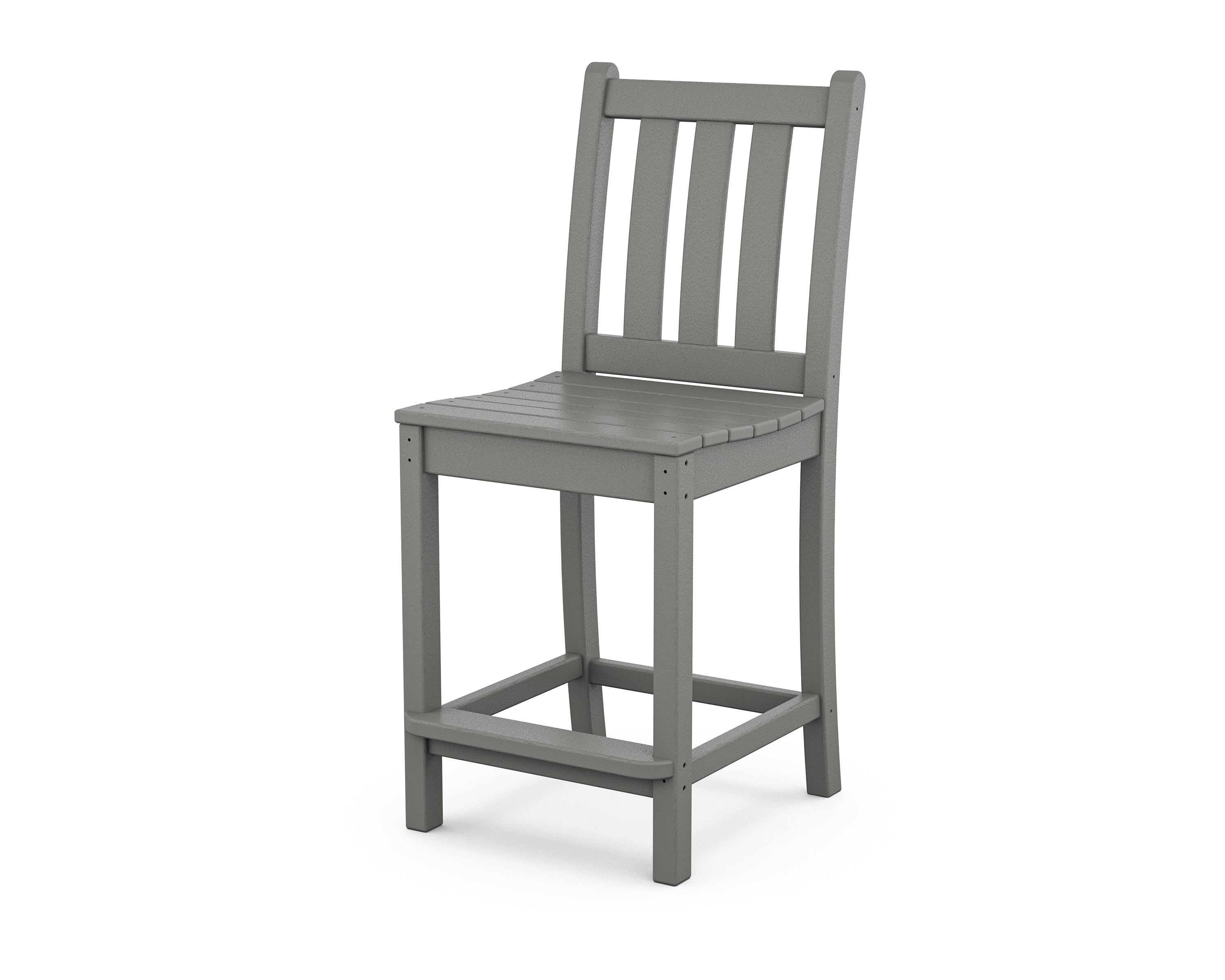 POLYWOOD Traditional Garden Counter Side Chair
