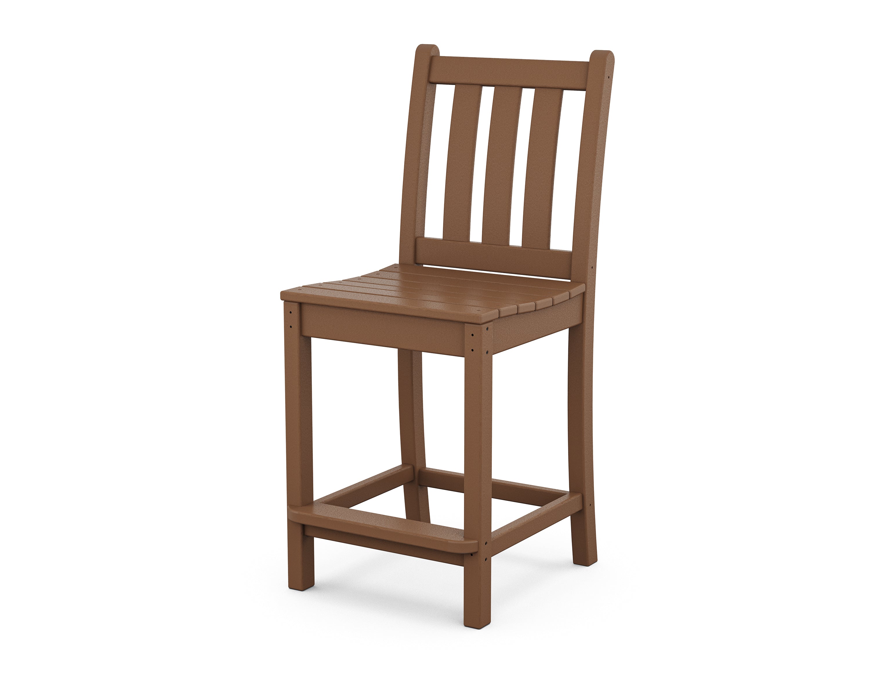 POLYWOOD Traditional Garden Counter Side Chair