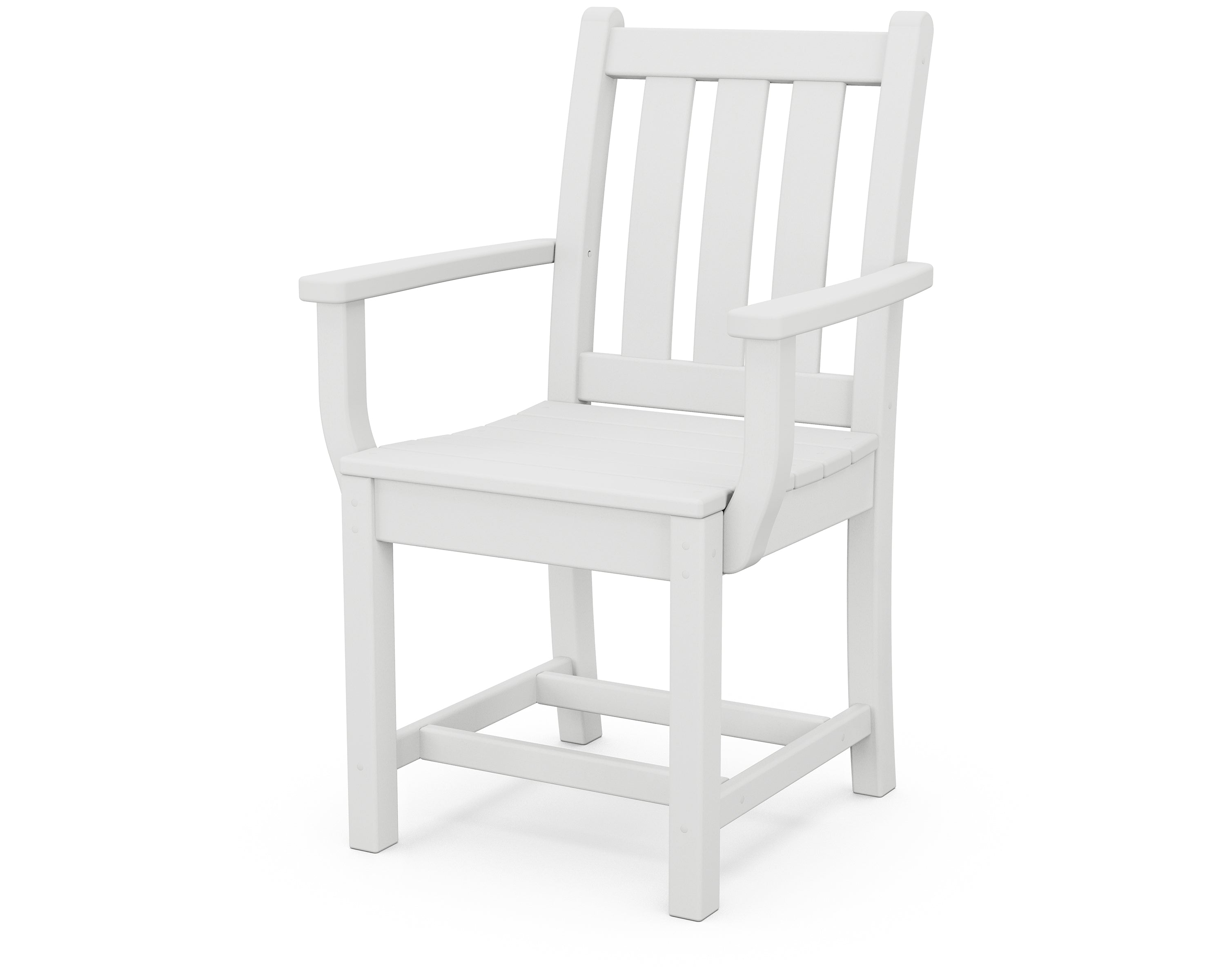 POLYWOOD Traditional Garden Dining Arm Chair