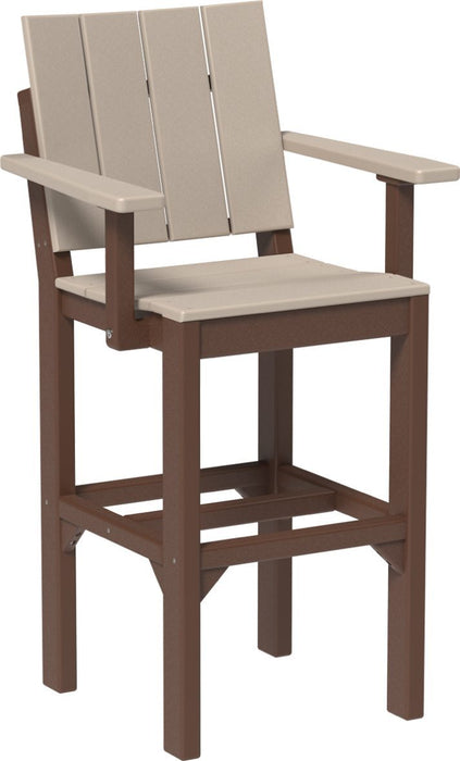 LuxCraft Urban Arm Chair - Bar Height