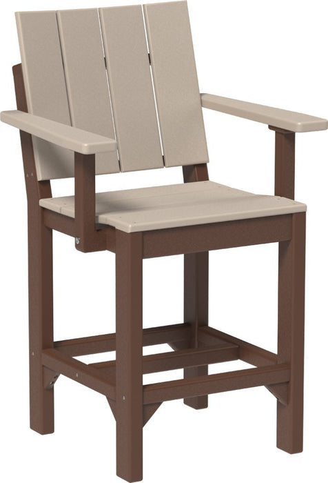 LuxCraft Urban Arm Chair - Counter Height