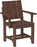 LuxCraft Urban Arm Chair - Dining Height