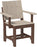 LuxCraft Urban Arm Chair - Dining Height