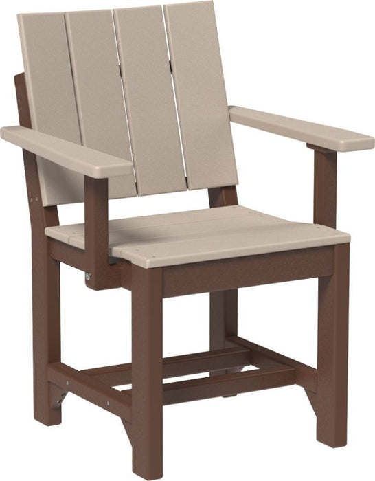 LuxCraft Urban Arm Chair - Dining Height