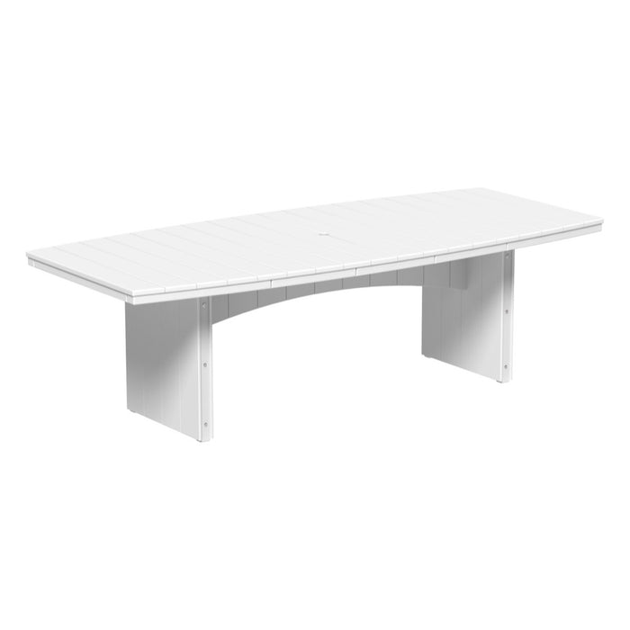 LuxCraft Urban 4’ x 8’ Oval Table - Dining Height