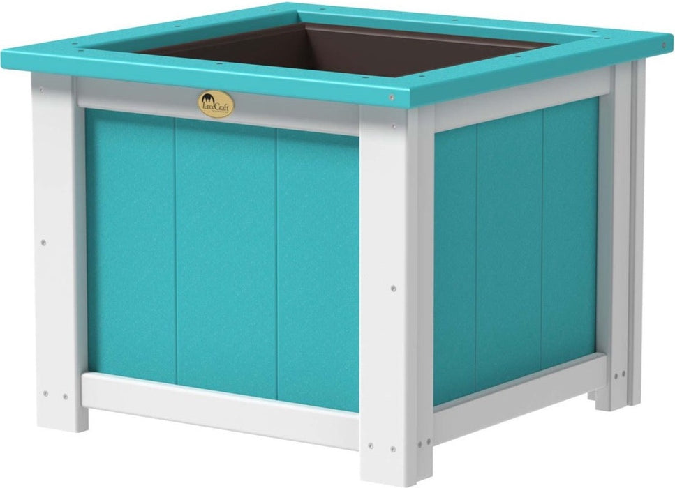 24 inch plastic planter box LuxCraft 24" Planter