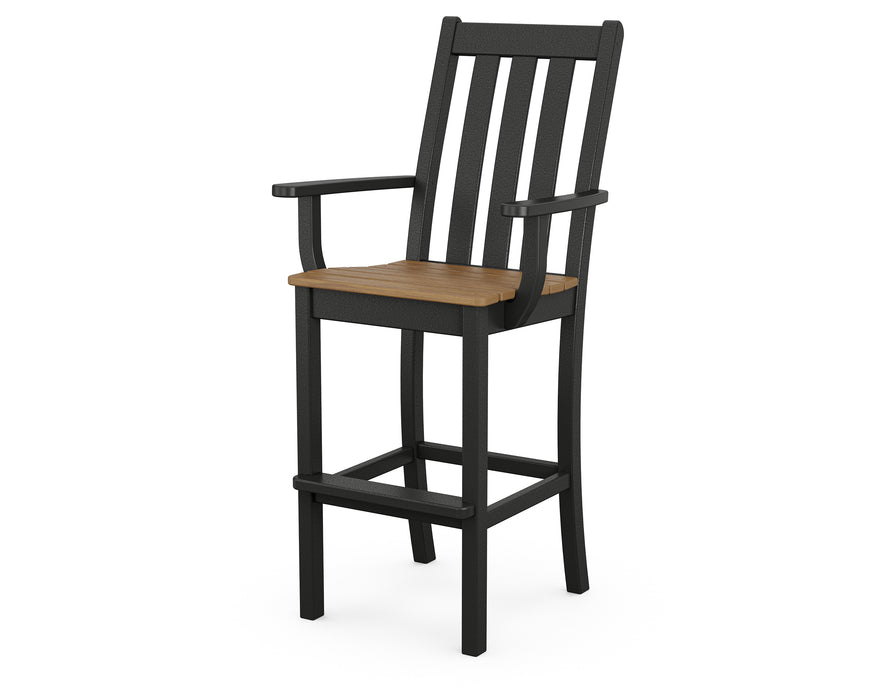 POLYWOOD Vineyard Bar Arm Chair