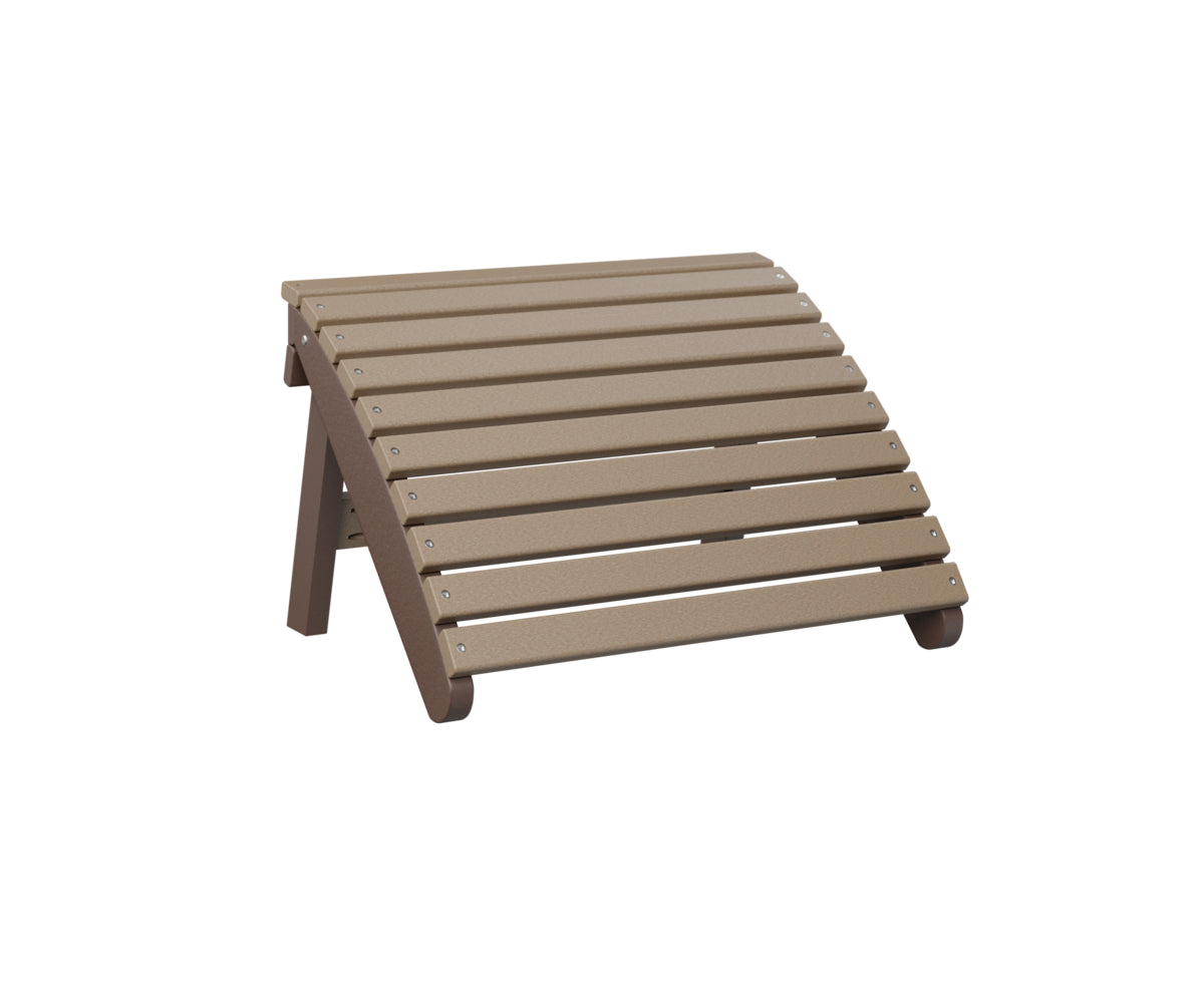 Berlin Gardens Folding Adirondack Footstool