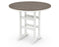 POLYWOOD Nautical Trestle 48" Round Bar Table