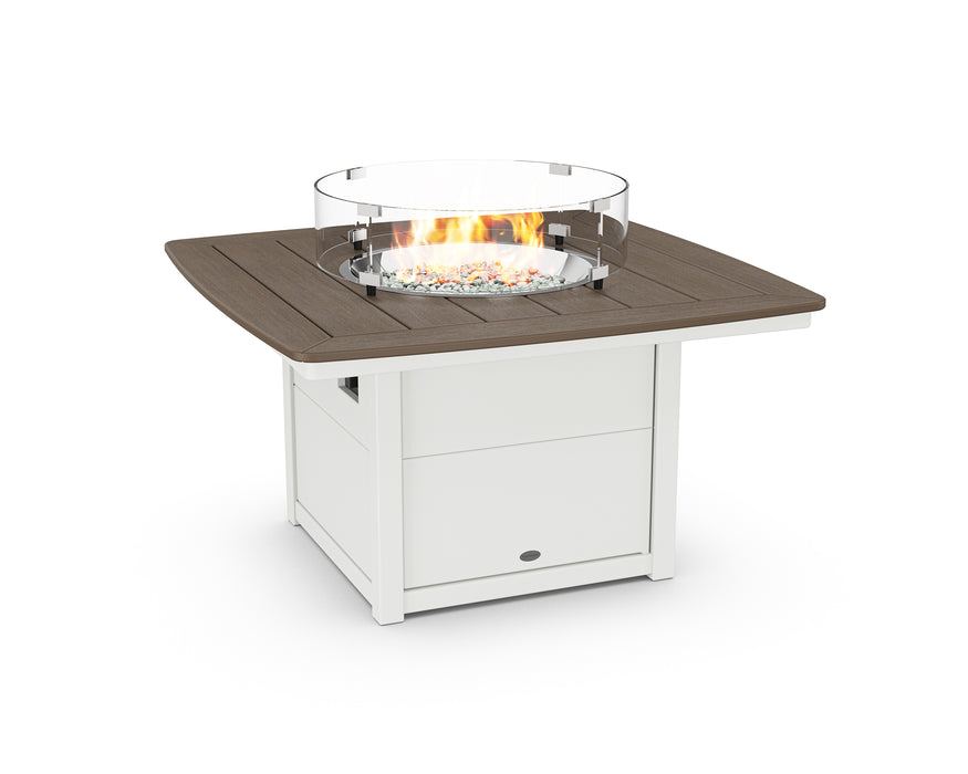 POLYWOOD Nautical 42" Fire Pit Table